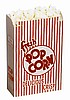 Case of 8E Jumbo Closed Top Popcorn Box